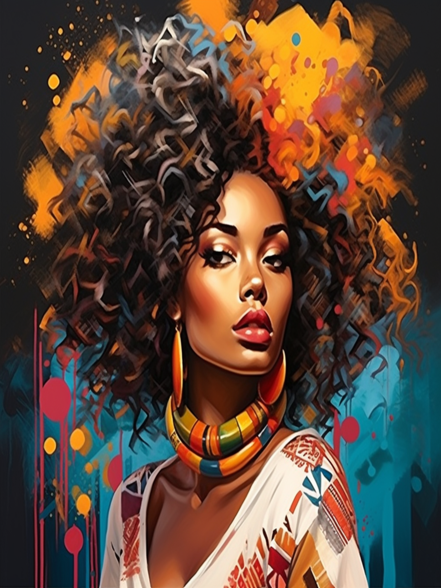 Lady Diane Canvas Art