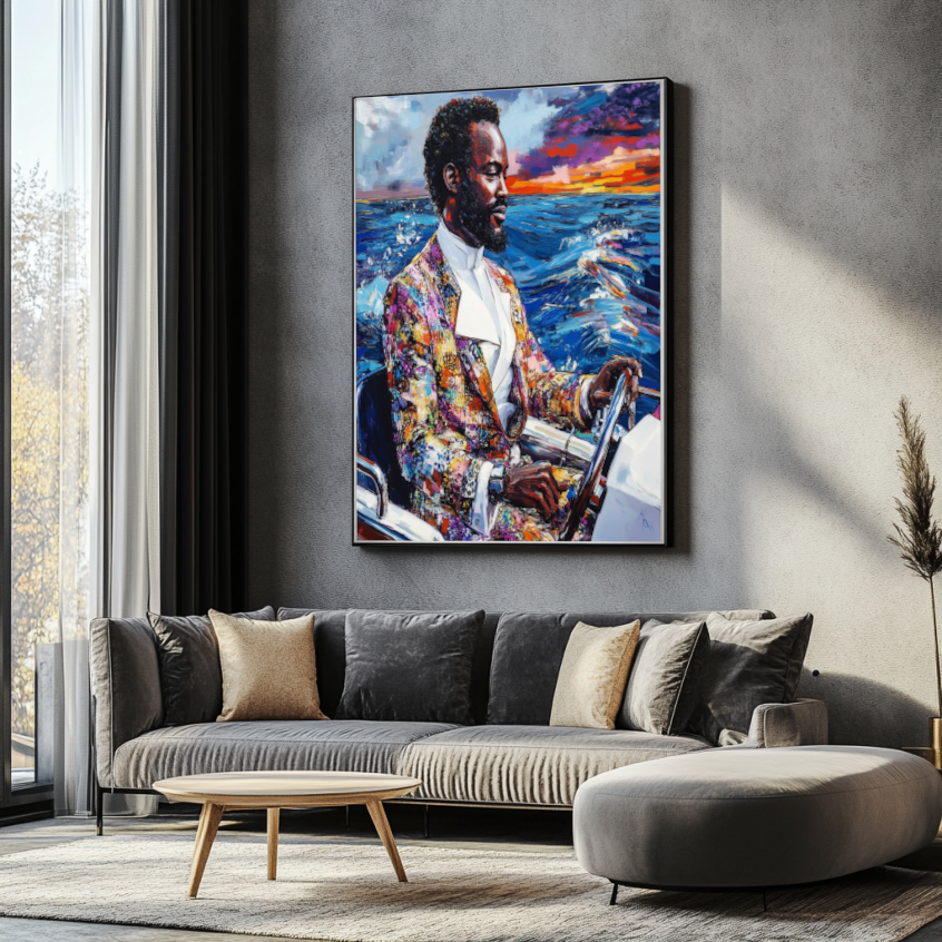 Ezrah The Navigator Canvas Art