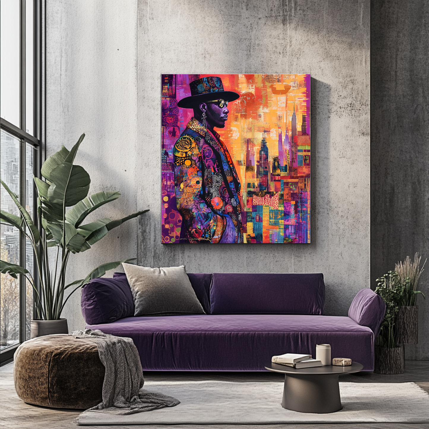 Crimson Dawn Canvas Art