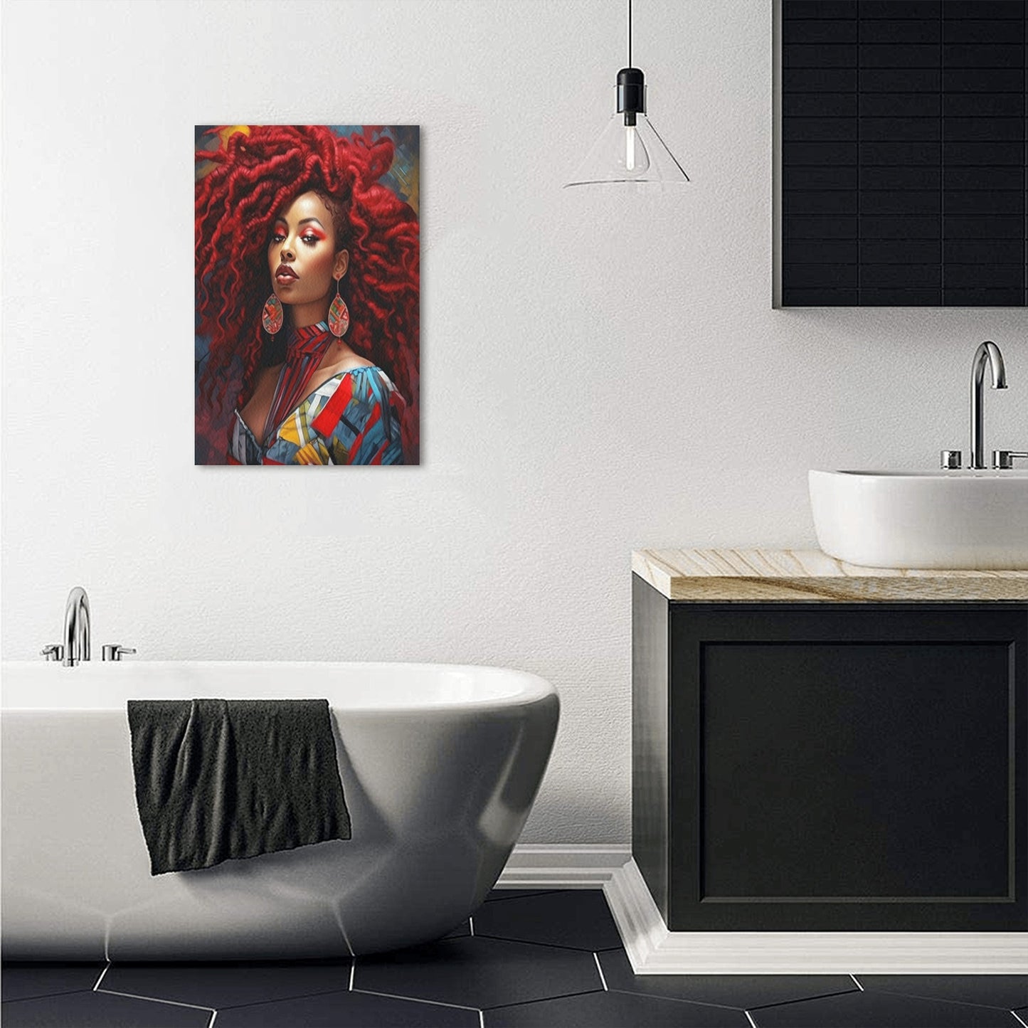 Lady Marie Canvas Art